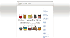 Desktop Screenshot of heleenvandermeer.nl